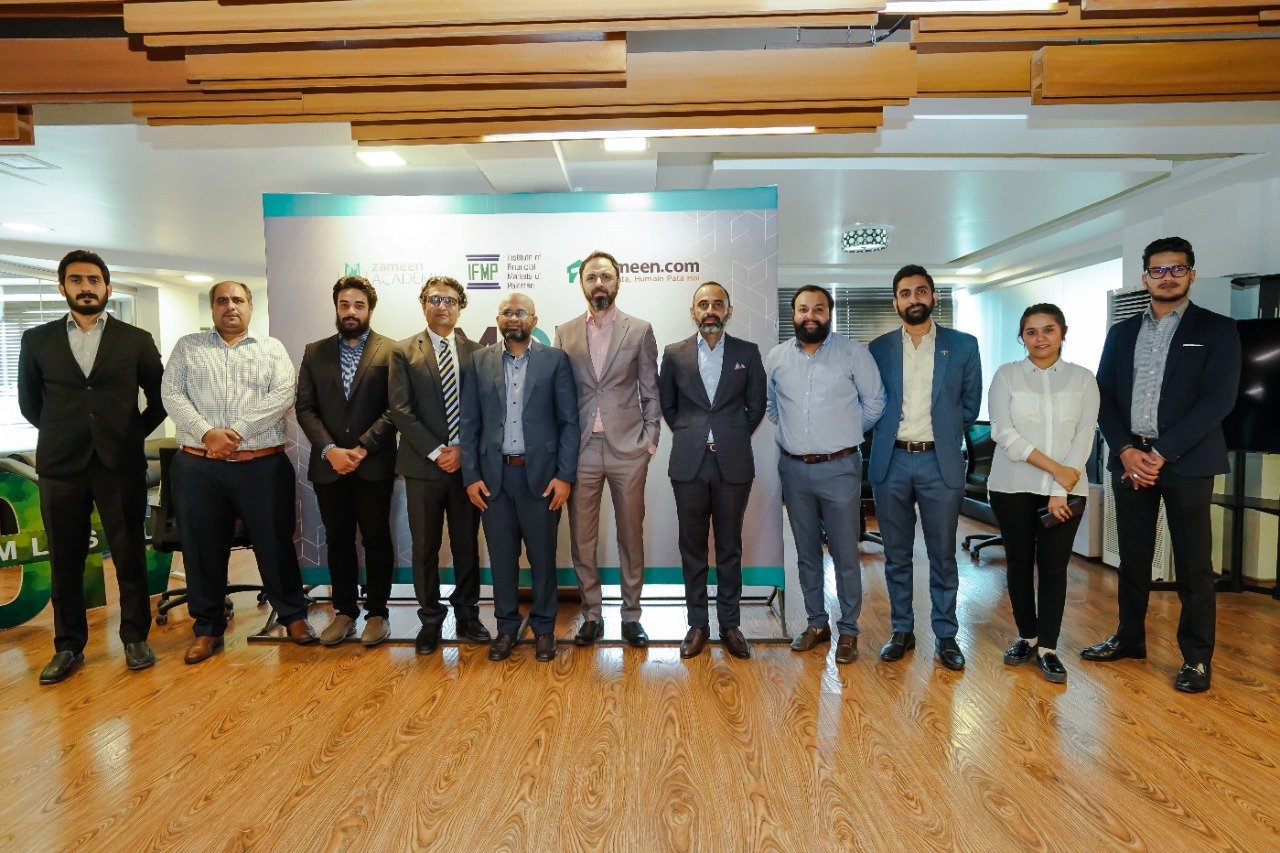 Zameen.com signed MOU with the Institute of Financial Markets of Pakistan