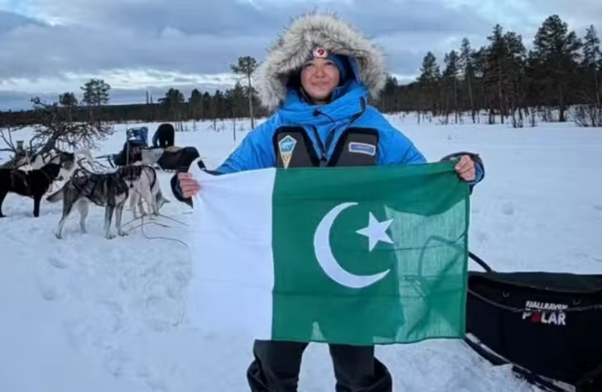 Pakistani Adventurer Samar Khan Conquers Arctic Challenge in Historic Expedition