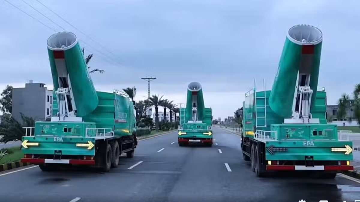 Faisalabad Receives Anti-Smog Guns as Punjab Strengthens Efforts Against Air Pollution