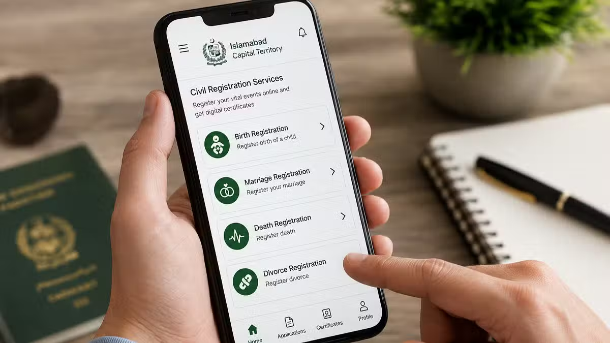 Islamabad Residents Can Now Register Births, Marriages and Deaths Online Through Pak ID App