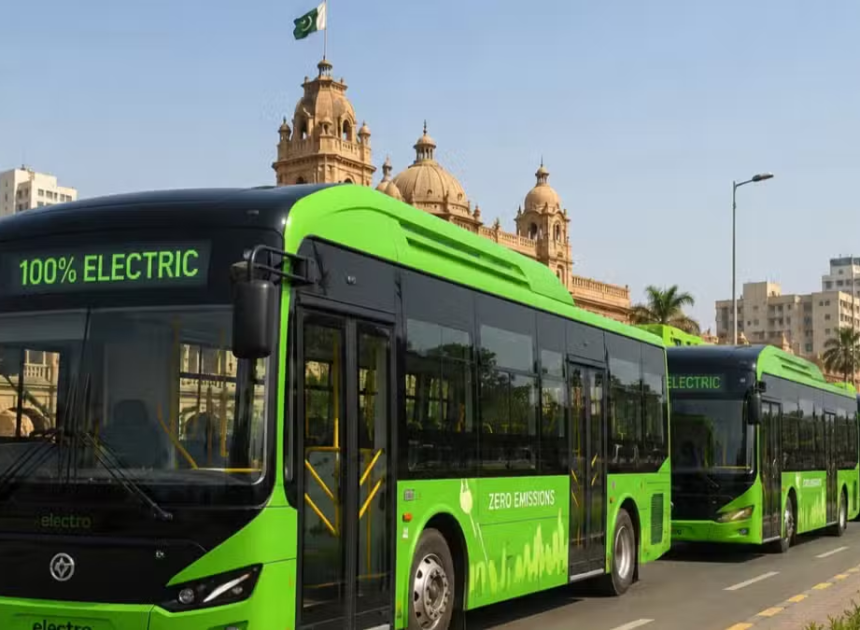 Sindh Government Approves 100 Additional Electric Buses to Expand Public Transport Network