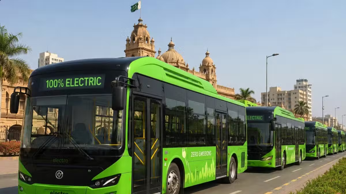Sindh Government Approves 100 Additional Electric Buses to Expand Public Transport Network