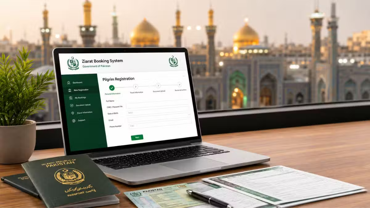 Pakistan Launches New Ziarat Booking System for Pilgrims Visiting Iran and Iraq
