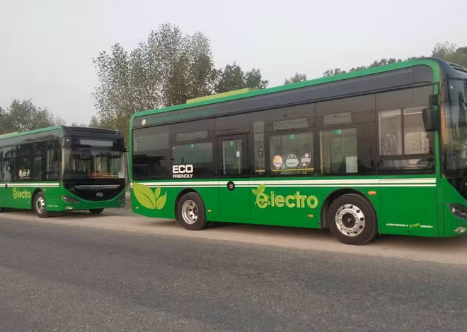 Mianwali Green Electric Bus Service Suspended After Charging Terminal Power Failure