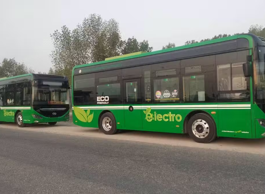 Mianwali Green Electric Bus Service Suspended After Charging Terminal Power Failure