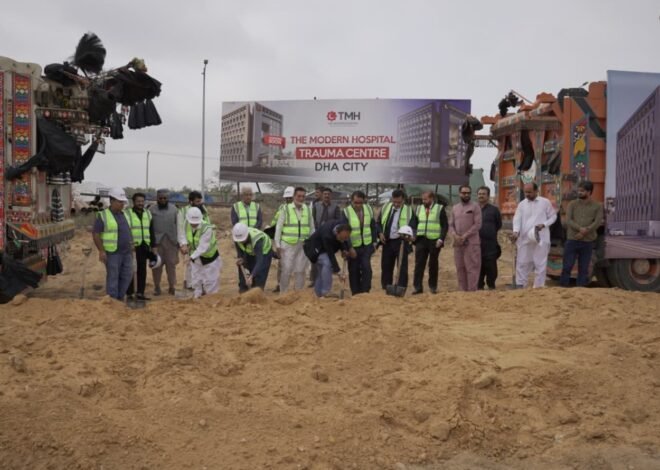 The Modern Hospital Group Holds Groundbreaking Ceremony for Trauma Centre in DHA City Karachi
