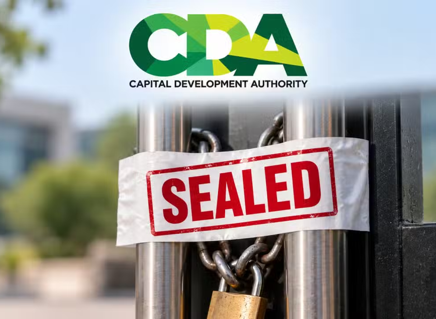 CDA Orders Sealing of Nilore Homes Offices Over Unapproved Development