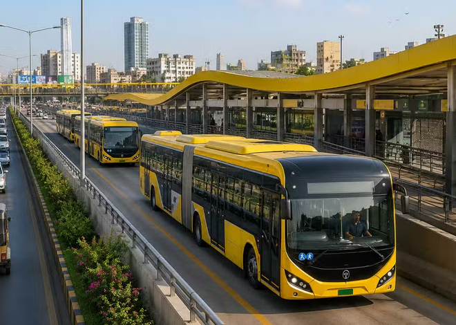Karachi Yellow Line BRT Construction to Continue Around the Clock